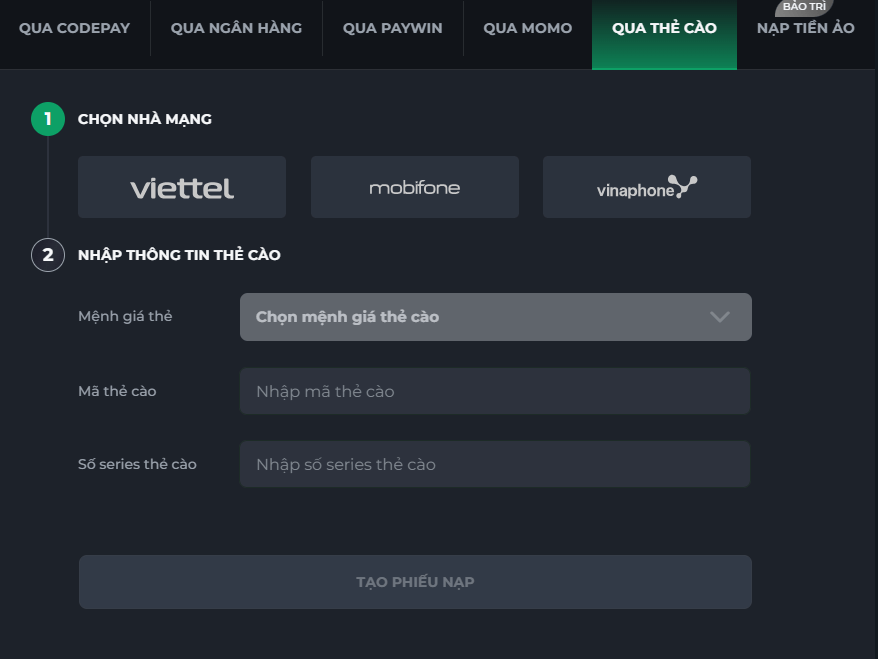 Nạp tiền SOC88: Hướng dẫn thực hiện giao dịch chi tiết Từ A-Z 6 Nạp tiền tại nhà cái SOC88 bạn hoàn toàn yên tâm