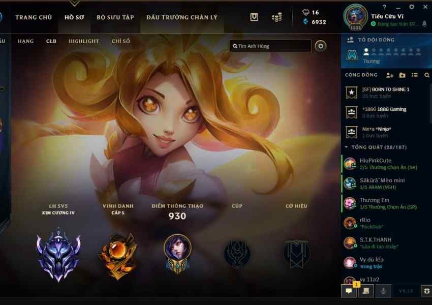 Hướng dẫn mua acc liên minh huyền thoại giá rẻ và uy tín