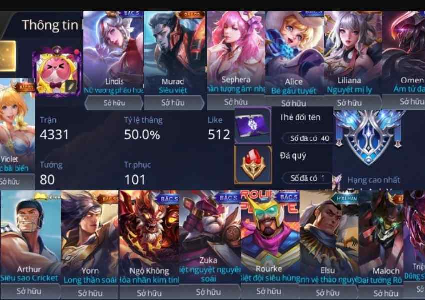 Mua acc liên minh là cách giúp anh em trải nghiệm nội dung mới