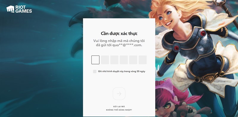 Hướng dẫn cách kiểm tra tài khoản liên kết garena với riot