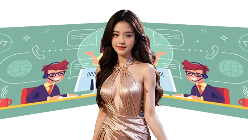 Nhân viên chăm sóc khách hàng Soc88 xinh đẹp Nhân viên chăm sóc khách hàng Soc88 xinh đẹp