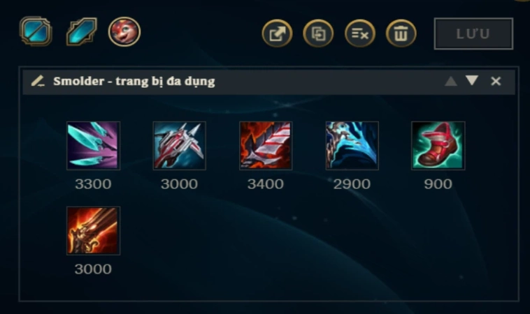 Cách lên đồ Smolder chi tiết mùa 14